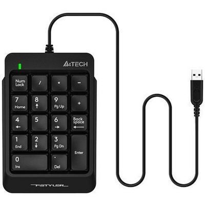 A4Tech numerická klávesnice Fstyler FK13P, černá
