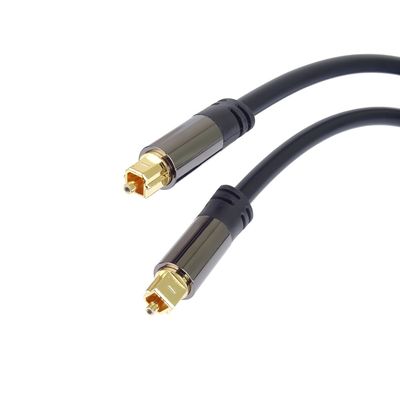 PremiumCord Kabel Toslink M/M, OD:6mm, Gold design 5m