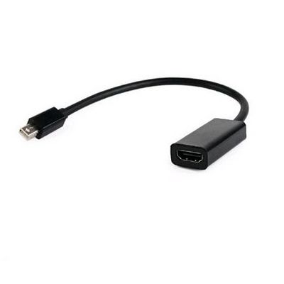 CABLEXPERT kabelová redukce miniDisplayport na HDMI, M/F, černá