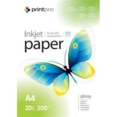 ColorWay fotopapír PrintPro vysoce lesklý 200g/m2, A4, 20 listů
