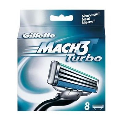 Gillette Mach 3 Turbo 8ks
