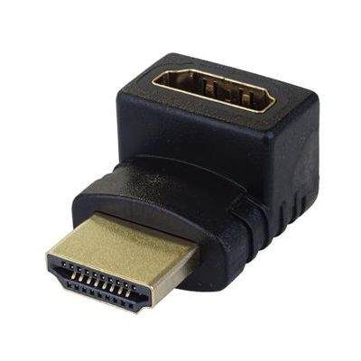 PremiumCord Adapter HDMI M/F zahnutý do pravého úhlu 90° - opačný