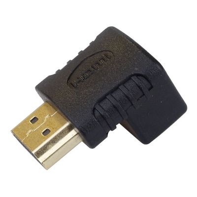 PremiumCord Adapter HDMI M/F zahnutý do pravého úhlu 90° - opačný