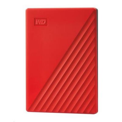 WD My Passport Portable 2TB červený