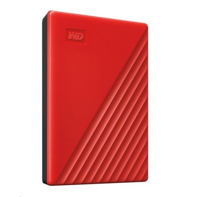 WD My Passport Portable 2TB červený