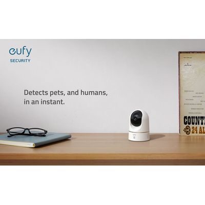 Eufy Indoor Cam 2K Pan & Tilt White (T8410322)