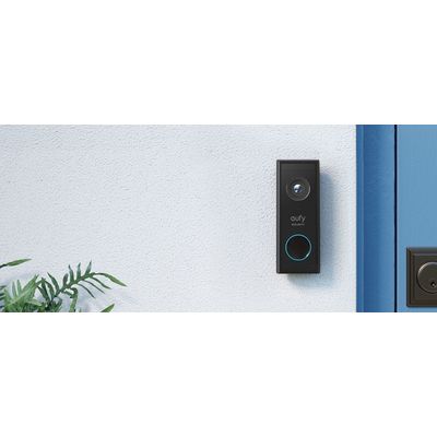 Eufy Video Doorbell 2K black (Battery-Powered) (T82101W1)