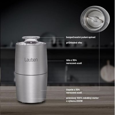 Lauben Grinder 200ST - mlýnek na kávu