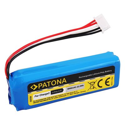 Patona PT6520 - JBL Charge 3 6000mAh 3,7V Li-Pol GSP1029102A