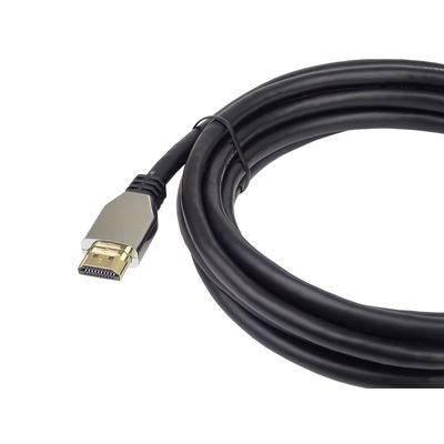 PremiumCord ULTRA HDMI 2.1 High Speed + Ethernet kabel 8K@60Hz,zlacené 3m