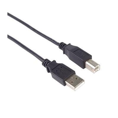 PremiumCord kabel USB-A - USB-B 5m černý