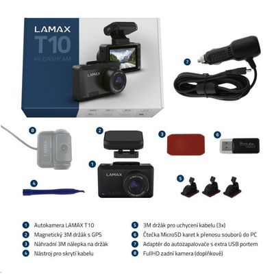 LAMAX kamera do auta T10
