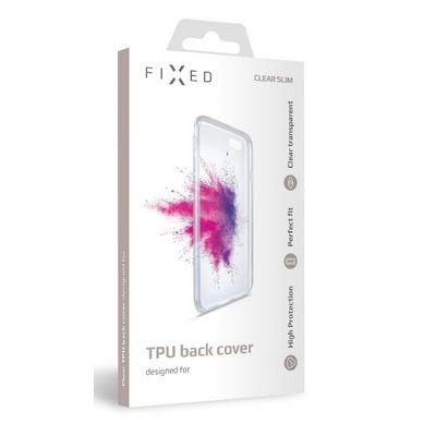 TPU gelové pouzdro FIXED pro Apple iPhone 12 mini, čiré