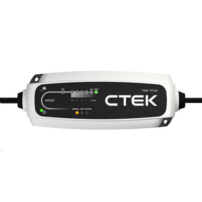 CTEK CT5 Time to Go pro autobaterie (12V,5A, 20-110AH/160 AH)