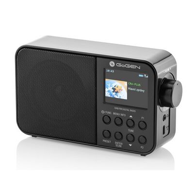 GoGEN DAB 500 BT C černý
