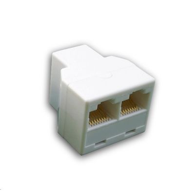 DATACOM Rozdvojka UTP CAT5E 3xRJ45 (8p8c-1F/2F)