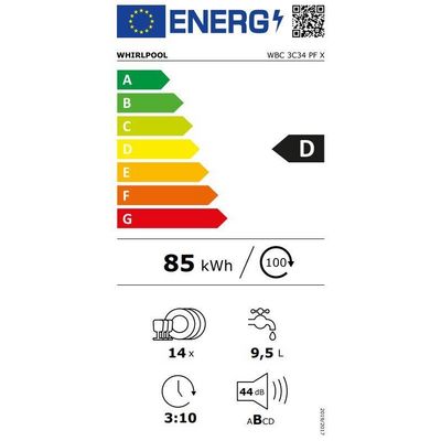 Whirlpool WBC 3C34 PF X