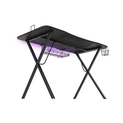 Genesis Holm 300 RGB - herní stůl s RGB podsvícením