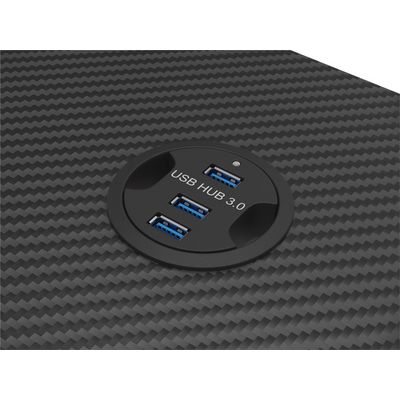 Genesis Holm 510 RGB - herní stůl s RGB podsvícením