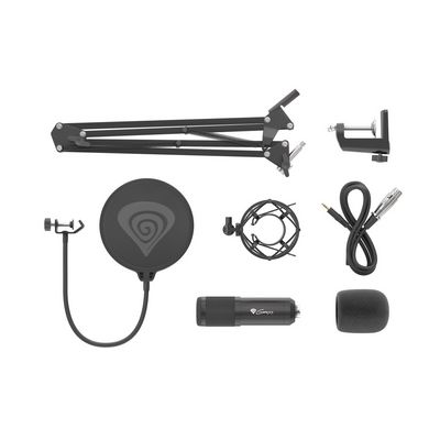 Genesis Radium 300 XLR, streamovací mikrofon, XLR konektor
