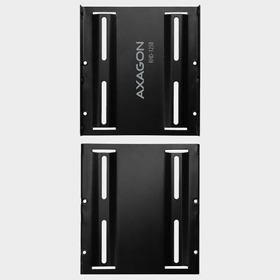 AXAGON RHD-125B, kovový rámeček pro 1x 2.5 HDD/SSD do 3.5 pozice, černý