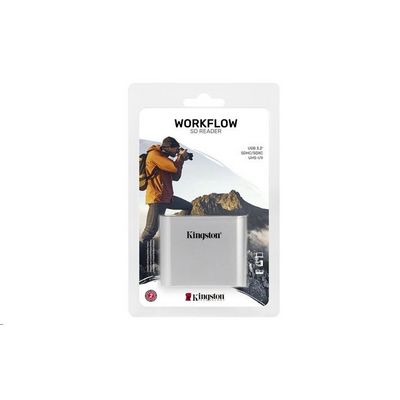 Kingston USB3.2 Gen2 Workflow Dual-Slot čtečka karet