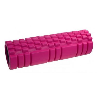 LifeFit Joga Roller A11 45x14cm, růžový masážní válec