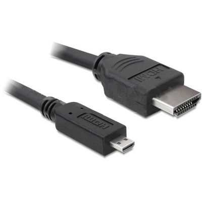 PremiumCord 4K Kabel HDMI A - HDMI micro D, 2m