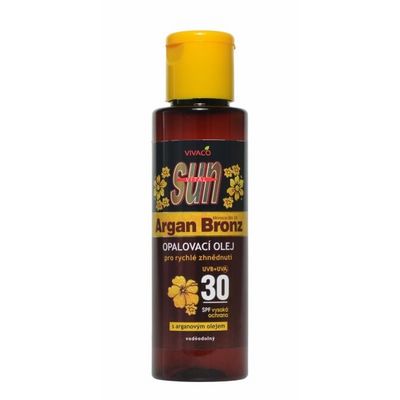 Sun Vital opalovací olej s BIO arganovým olejem SPF 30, 100ml