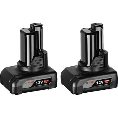 Bosch 2× GBA 12V 6.0Ah Professional (1.600.A00.X7M)