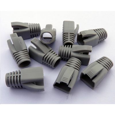 DATACOM Návlek pro plug RJ45 (CAT6A,CAT7) šedý (10ks)