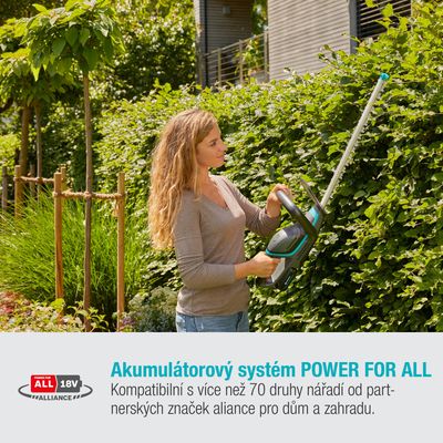 Gardena 14730-55 Aku Nůžky na živý plot ComfCut 50/18V P4A