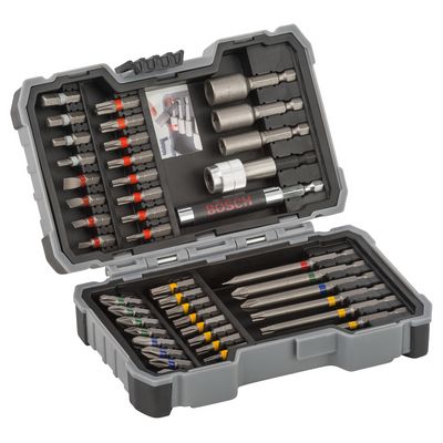 Bosch 43dílná sada bitů a nástrčných klíčů (2.607.017.164)