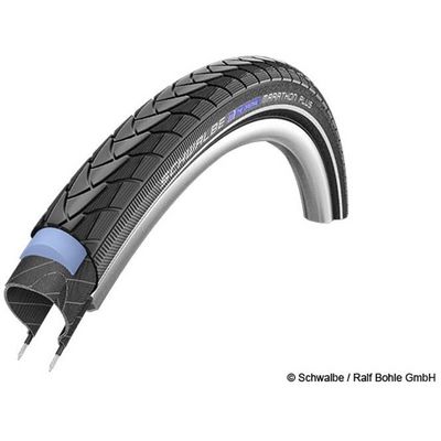 Schwalbe plášť Marathon Plus 37-622 SmartGuard černá+reflexní pruh