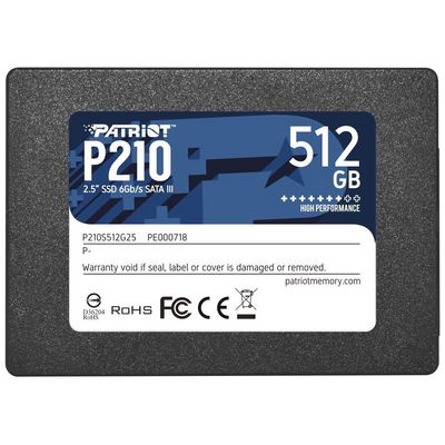 Patriot P210 512GB 2.5 SATA3 SSD