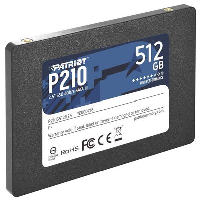 Patriot P210 512GB 2.5 SATA3 SSD