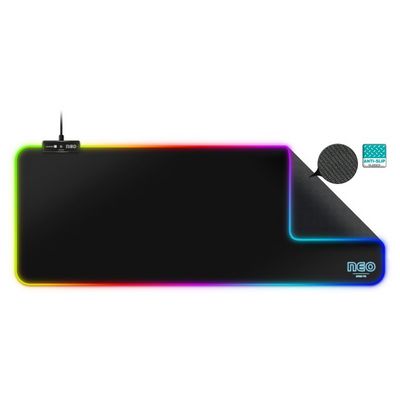 Connect IT NEO RGB podsvícená podložka pod myš a klávesnici, vel. L