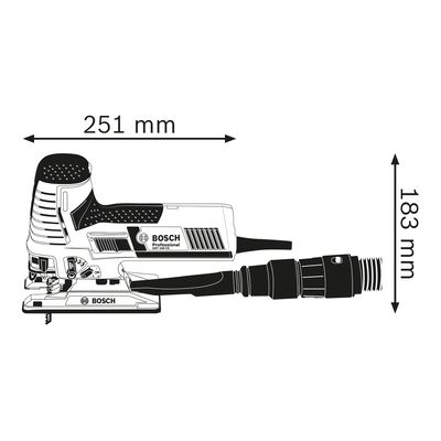 Bosch GST 160 CE Professional (0.601.517.000)