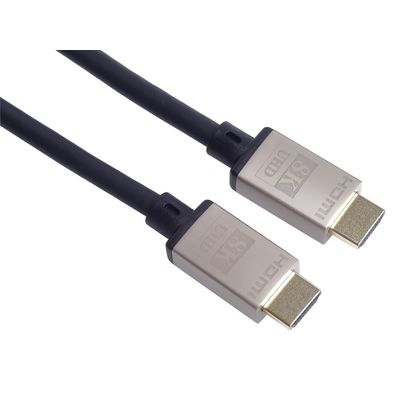 PremiumCord Ultra High Speed HDMI 2.1 kabel 8K@60Hz, 4K@120Hz délka 1m kovové pozlacené konektory