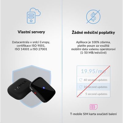 LAMAX GPS Locator + obojek