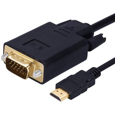 PremiumCord Kabel s HDMI na VGA převodníkem, délka kabelu 2m