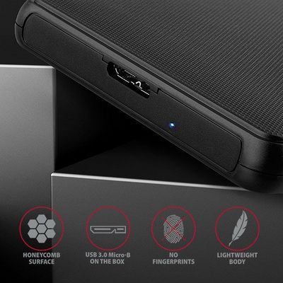 AXAGON EE25-SL, USB 3.2 Gen 1 - SATA 6G, 2.5 SLIDE box