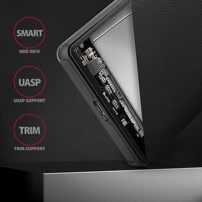 AXAGON EE25-SL, USB 3.2 Gen 1 - SATA 6G, 2.5 SLIDE box