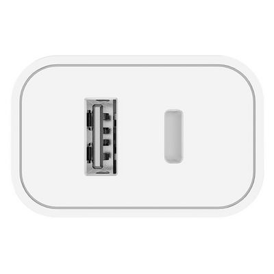 ColorWay AC nabíječka USB a USB-C 20W, bílý