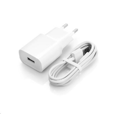 Xiaomi MDY-09-EW USB 10W Cestovní Nabíječka + USB-C Datový Kabel White (Bulk)