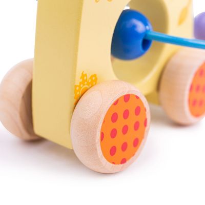 Bigjigs Baby Labyrint na kolečkách žirafa