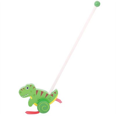 Bigjigs Baby Dřevěný jezdík T. rex