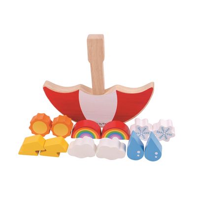Bigjigs Toys Balanční hra Počasí