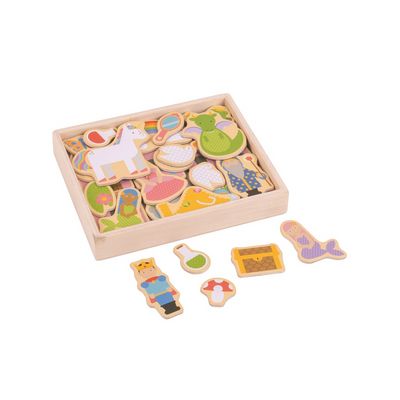 Bigjigs Toys Magnetky pohádkové