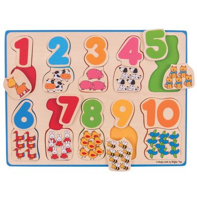 Bigjigs Toys Počítací puzzle 2